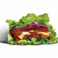Lettuce-Wrapped 2/3Lb. Guacamole Bacon Thickburger · 