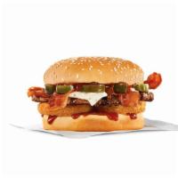 Spicy Western Bacon Cheeseburger · 