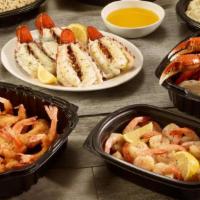 Ultimate Family Feast™ · Tender Maine lobster tails, wild-caught North American snow crab legs, our signature hand-cr...