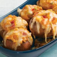 Seafood-Stuffed Mushrooms · Signature seafood stuffing and Monterey Jack cheese.. 390 Cal