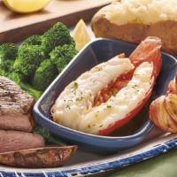 Ultimate Surf & Turf** · A 6 oz. filet mignon**, butter-poached Maine lobster tail and bacon-wrapped sea scallops. Se...