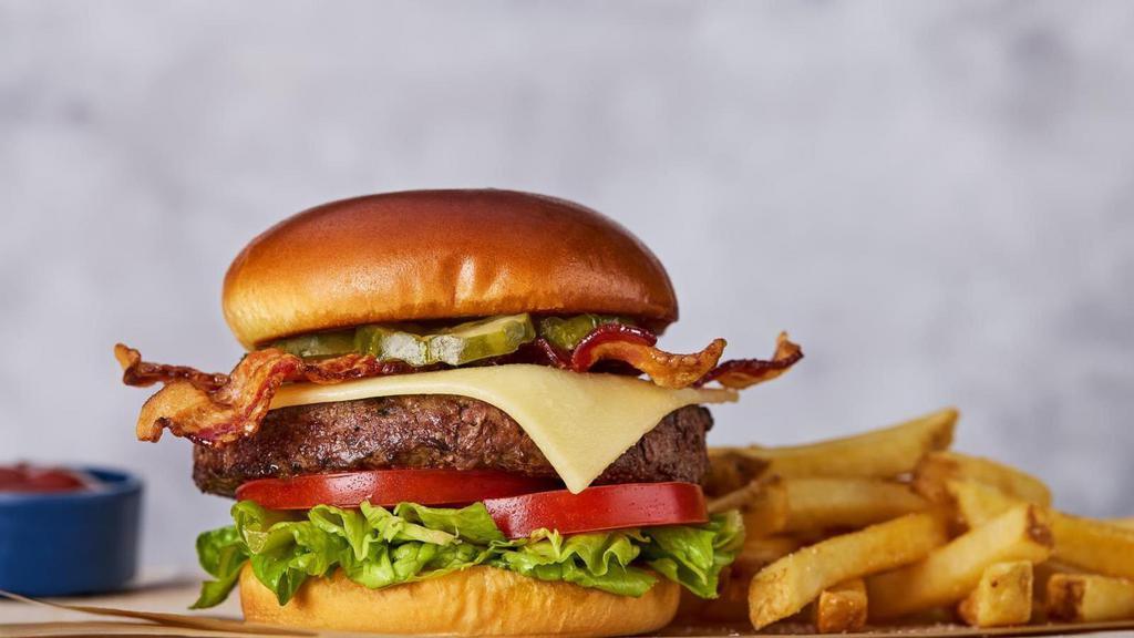 Wagyu Bacon Cheeseburger** via Red Lobster