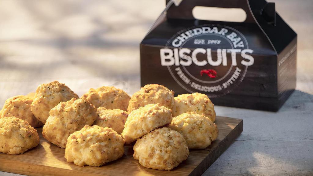 One Dozen Cheddar Bay Biscuits® · All entrées come with two warm, house-made Cheddar Bay Biscuits. Not enough? Order extra here.. 1940 Cal