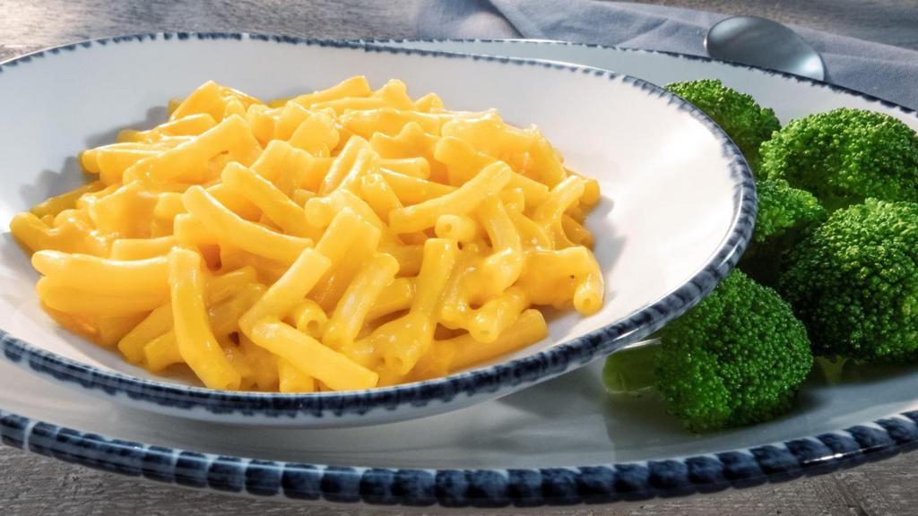 Macaroni And Cheese · Served with choice of side.. 280 Cal