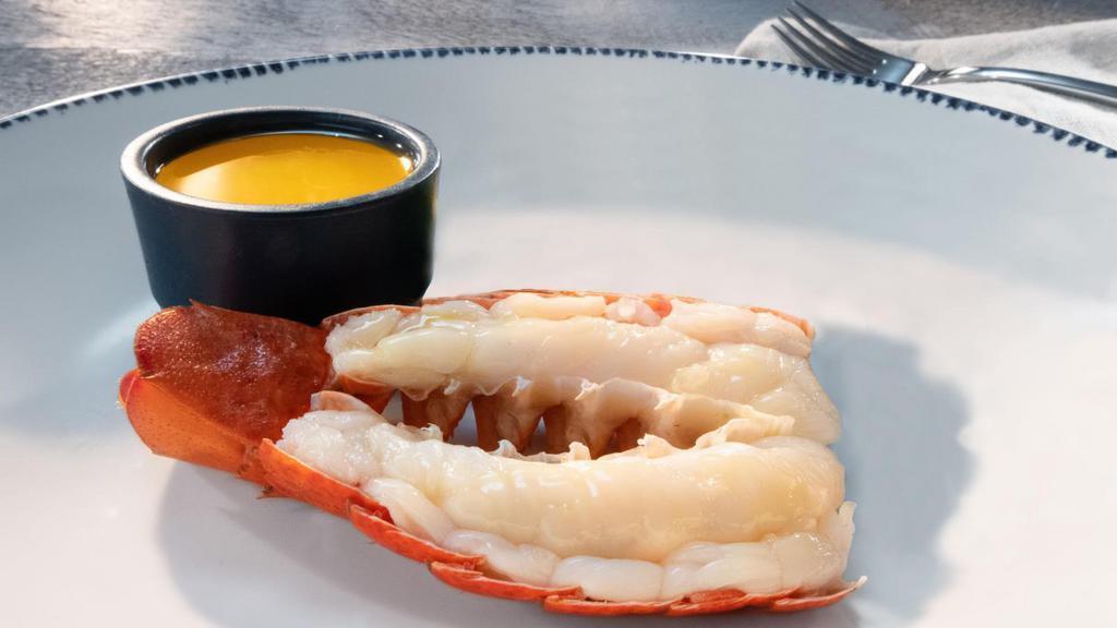 Maine Lobster Tail - Classic · Served with lemon and melted butter.. 370 Cal
