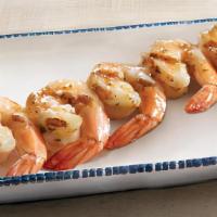 Garlic Shrimp Skewer · With a buttery garlic glaze.. 90 Cal