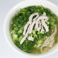 Fresh Noodles with Master Green · 