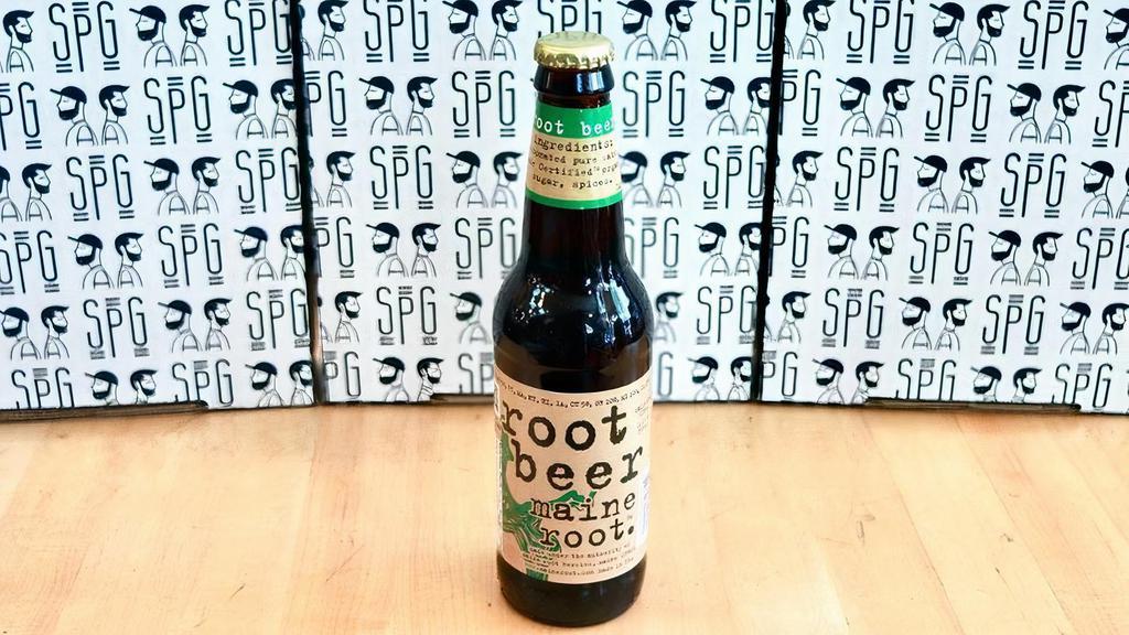 Maine Root Beer · Rich and creamy handcrafted soda made with extracts of wintergreen, clove, and anise. Maine Root prides itself on Fair Trade organic cane sugar from Brazil. It’s a pretty sweet supply chain. Caffeine free.