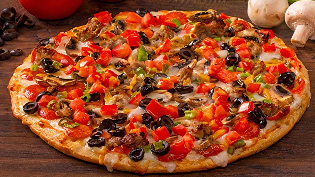 Create Your Own-Small · Choose your crust, sauce and toppings. - (70-520 cal./slice)