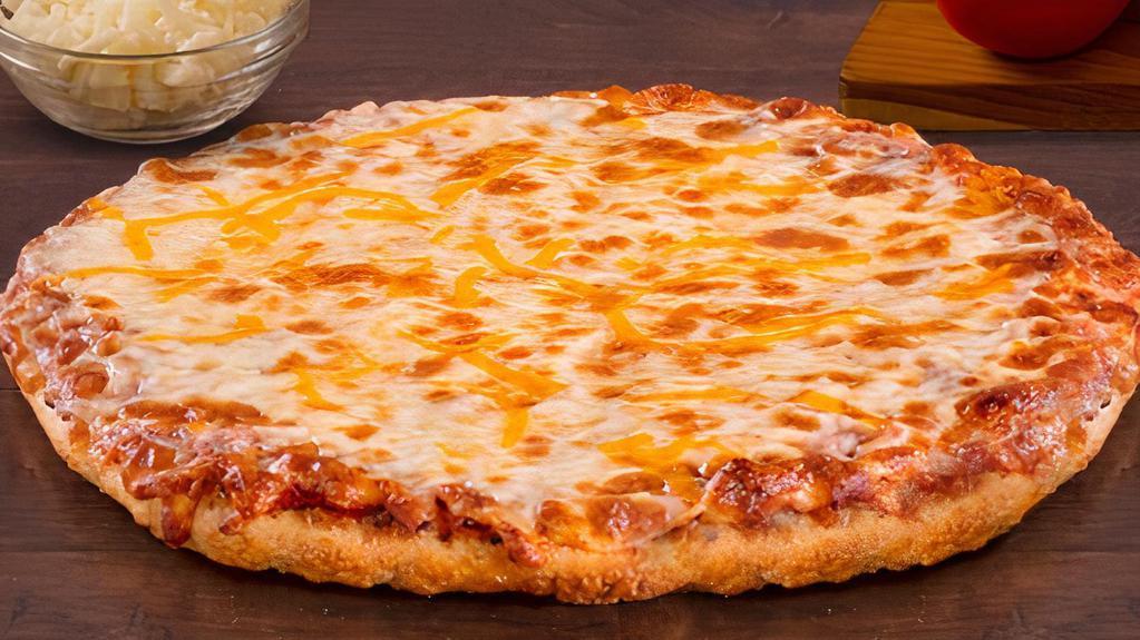 Cheese-Large · 100% real, whole milk mozzarella cheese on our classic red sauce. - (70-340 cal./slice)