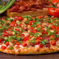 Chicken Club-Medium · Better than a BLT. Loaded with grilled chicken, crisp bacon, diced tomatoes and green onions...