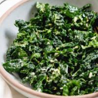 Kale Salad · Roasted Beets, Goat Cheese, Almonds, Shallot Vinaigrette