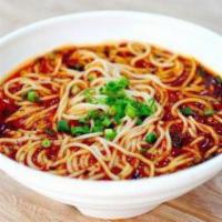 Chongqing Hot Numbing Spicy Noodle Soup 重慶小面 · Spicy.