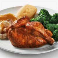 Half Rotisserie Chicken · Half a chicken. Full-on flavor. All-natural, never frozen chicken marinated with the perfect...
