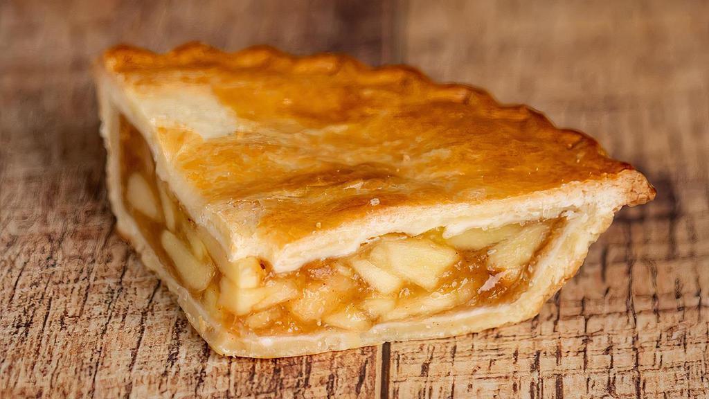 Apple Pie · Granny’s recipe has nothing on our blend of Granny Smith apples and cinnamon apple pie. Baked in a tender, flaky, crust we promise we won’t tell her you’ve got a new favorite.