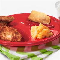 Kid White Meat Rotisserie Chicken · Fractions can be delicious. As a matter of fact, you can enjoy a quarter of all-white rotiss...