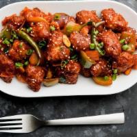 TC's Special Chilli Chicken · Roasted chicken tossed in sweet sour and spicy chilli sauce
