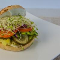 Garden Veggie · Include: Mayo, Mustard, Lettuce, Tomato, Cucumber, Onion, Pickle, Pepperoncini & Sprout.
