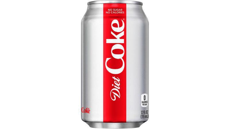 Diet Coke Can · 12oz can of Diet Coke soda