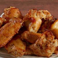 Classic Wings -12 Pieces · Classic Bone-In Oven Roasted Wings in your choice of four flavorful sauces - (50-70 cal./pie...
