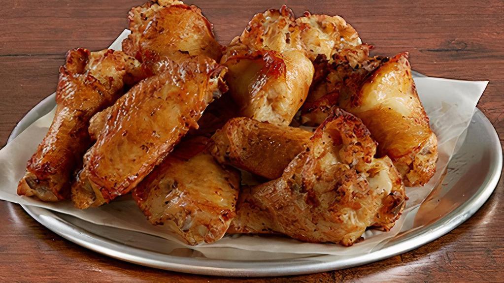 Classic Wings -6 Pieces · Classic Bone-In Oven Roasted Wings in your choice of four flavorful sauces - (50-70 cal./piece)