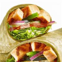 Grilled Chicken  (470 Cals) · When you want to be 100% satisfied, this wrap delivers. Tender grilled chicken, with fresh v...