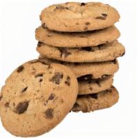 12-Pack Chocolate Chip Cookie Bundle (2510 Cals) · A treat for a larger group. Try a 12-pack of our baked fresh daily Chocolate Chip cookies