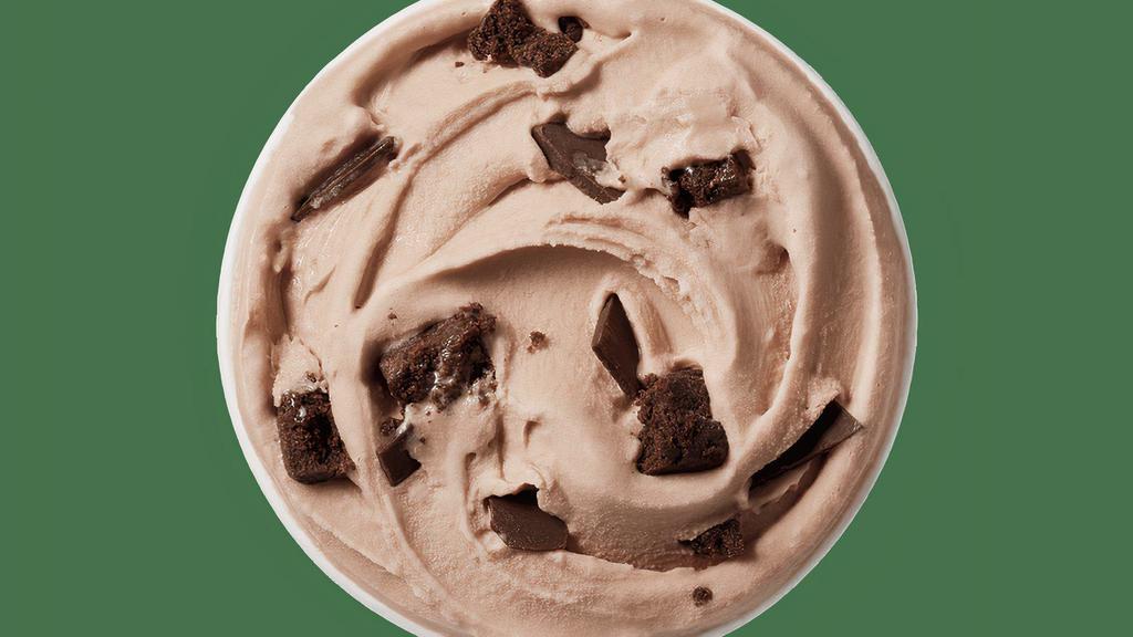 Choco Brownie Extreme Blizzard® Treat · Chewy brownie pieces, choco chunks and cocoa fudge blended with creamy DQ® vanilla soft serve to BLIZZARD® perfection.
