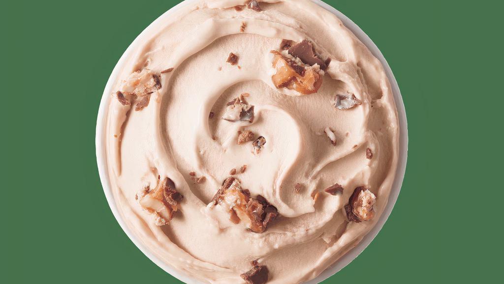 Snickers® Blizzard® Treat · SNICKERS® pieces and chocolaty topping blended with our world-famous vanilla soft serve to BLIZZARD® perfection.