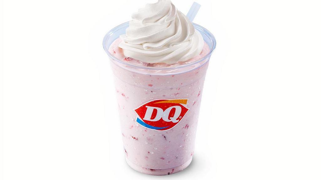 Shake · Milk and creamy DQ® vanilla soft serve hand-blended into a classic DQ® shake until it's velvety thick and delicious and garnished with a swirl of whipped topping. Try your favorite classic flavor: Chocolate, Hot Fudge, Peanut Butter, Caramel, Banana, Strawberry or Vanilla.