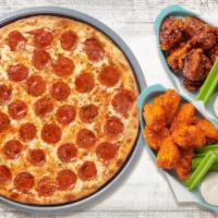 Pizza & Boneless Wings Combo · Includes 1 Large 14