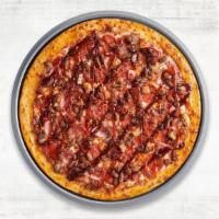 All Meat With Bbq & Honey Hot Drizzle · Our signature 14