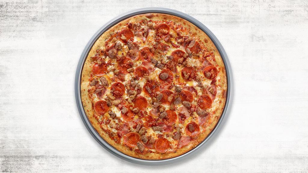 All-Meat Large 14” Specialty Pizza · Our signature 14