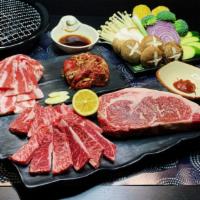 GYU GRILL for 2 SET · Enjoy your favorite savory wagyu and meat in a sizzling way. Simply grill or sear the meat a...