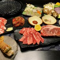 GYU with SEAFOOD GRILL SET · Enjoy your favorite savory wagyu and meat in a sizzling way. Simply grill or sear the meat a...