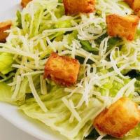 Caesar Salad (Entreé Size) · Romaine topped with shaved parmesan, house-made croutons & Caesar dressing