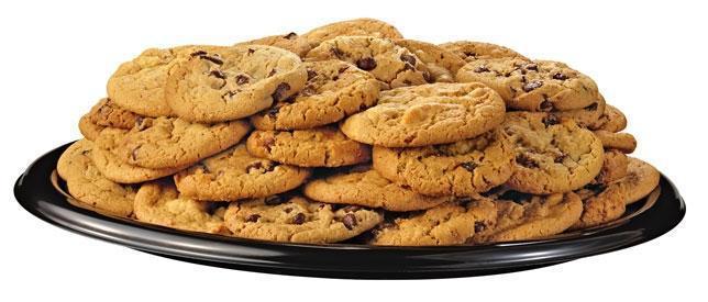 Chocolate Chip Cookie Platter (Dozen) · Top off your meal with these fresh baked treats. A dozen house baked chocolate chip cookies