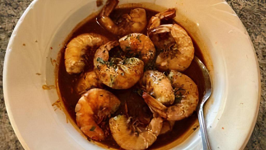 Cajun Prawns (Spicy) · Wild gulf prawns (shell on) boiled with spicy house Cajun sauce.