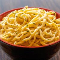 House Garlic Noodle · Garlicky and buttery.