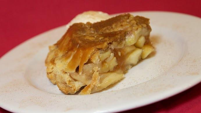 Upside Down Apple Walnut Pie · The king of all apple pies. Inverted and topped with a crunchy candy-like glaze of brown sugar and walnuts.