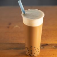 Cheese Cream Boba Milk Tea · Cheese cream tea. The sweet & fluffy cheese cream cap is rich and fragrant, and the thick bl...