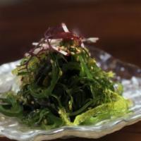 Hiyashi Wakame · chilled seaweed salad.