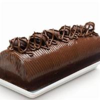 Triple Chocolate Roll · Your triple chocolate goodness! Moist chocolate chiffon roll filled and topped with chocolat...