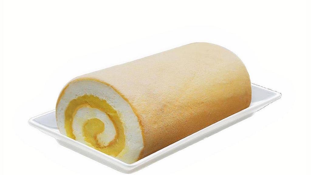 Brazo de Mercedes Roll · Soft baked meringue with lemon-flavored custard cream, all rolled into one fabulous creation.
