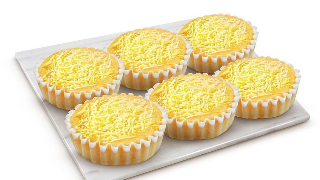 Cheesy Mamon - Pack Of 6+1 · Our best-selling Butter Mamon topped with cheesy goodness.