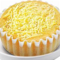 Cheesy Mamon · Our best-selling Butter Mamon topped with cheesy goodness.