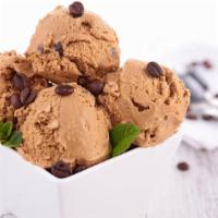 Mocha Madness Ice Cream · Tasty rolled ice cream with a sweet chocolate bar and espresso fudge.