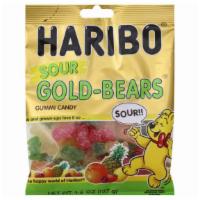 Haribo Gummi Gold Bears Sour 4.5Oz · 