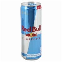 Red Bull Sugar Free 12 Oz · 
