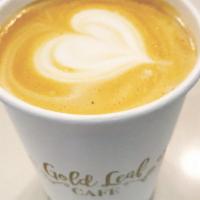 Cappuccino · A double shot of espresso with steamed milk.

We serve wet cappuccinos, If you like a dry ca...